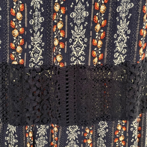 Navy maxi skirt - Picture 4 of 5